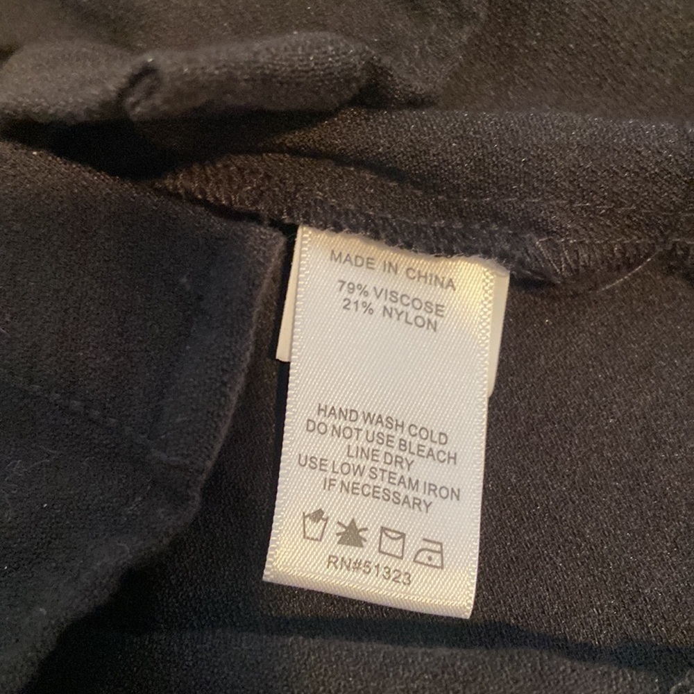 1. State Black Tie Waist Skirt - Picture 9 of 10